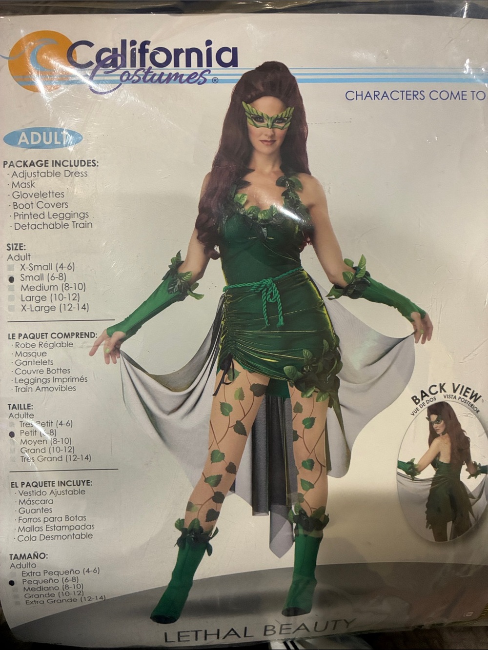 California Costumes Green Lethal Beauty Ivy Costume for Women